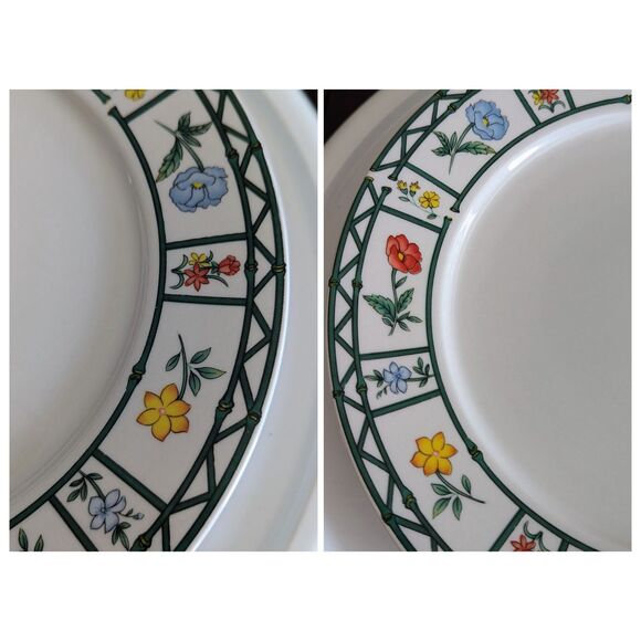 Vtg Lynns Stoneware Mayflower pattern soup/salad bowls (4 each) - Picture 10 of 11